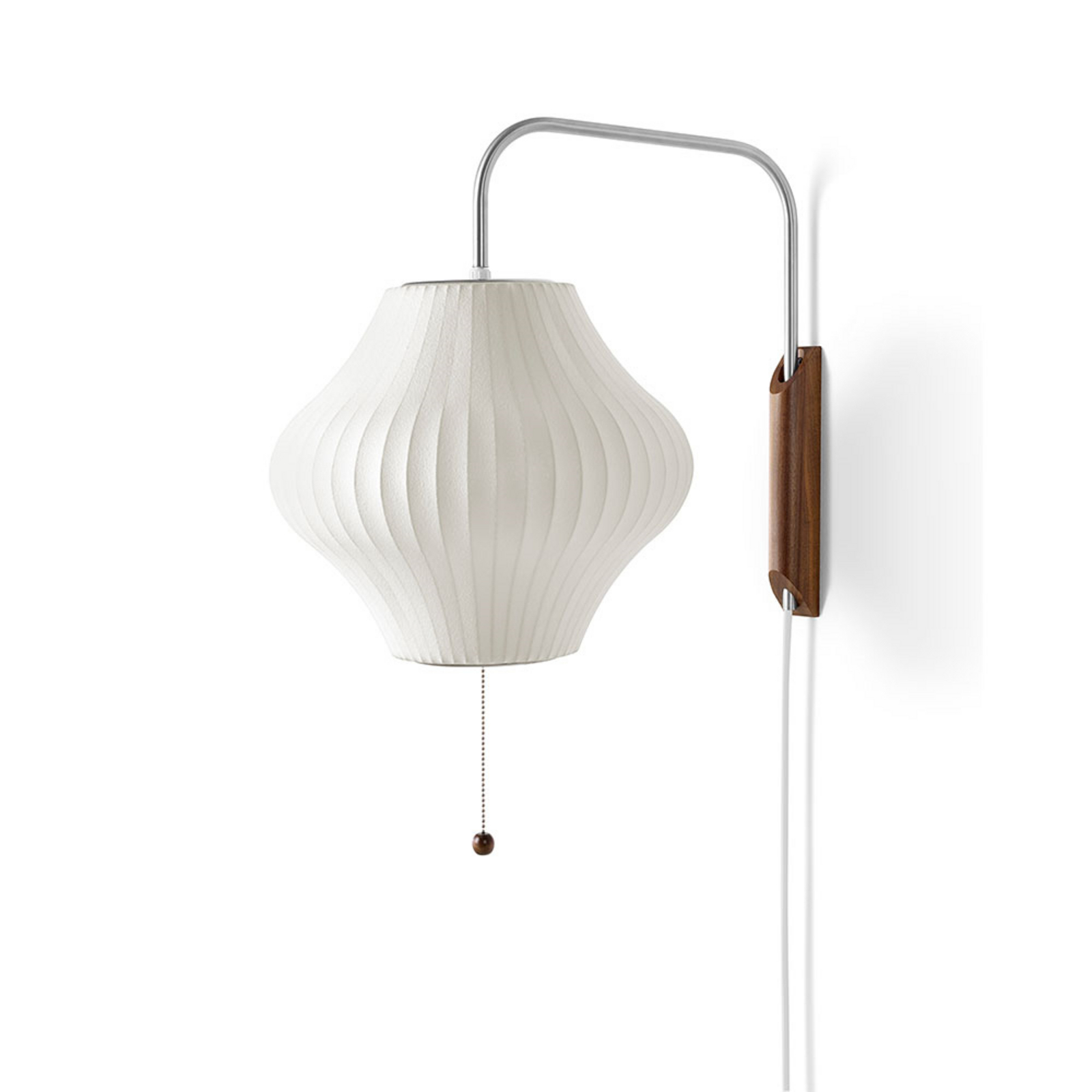 Nelson Pear Sconce Væglampe S Off-White - Herman Miller